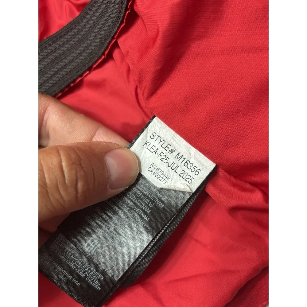 Marmot Snowline Insulated Jacket Kids XL Red Hooded Waterproof Coat M16356 Youth